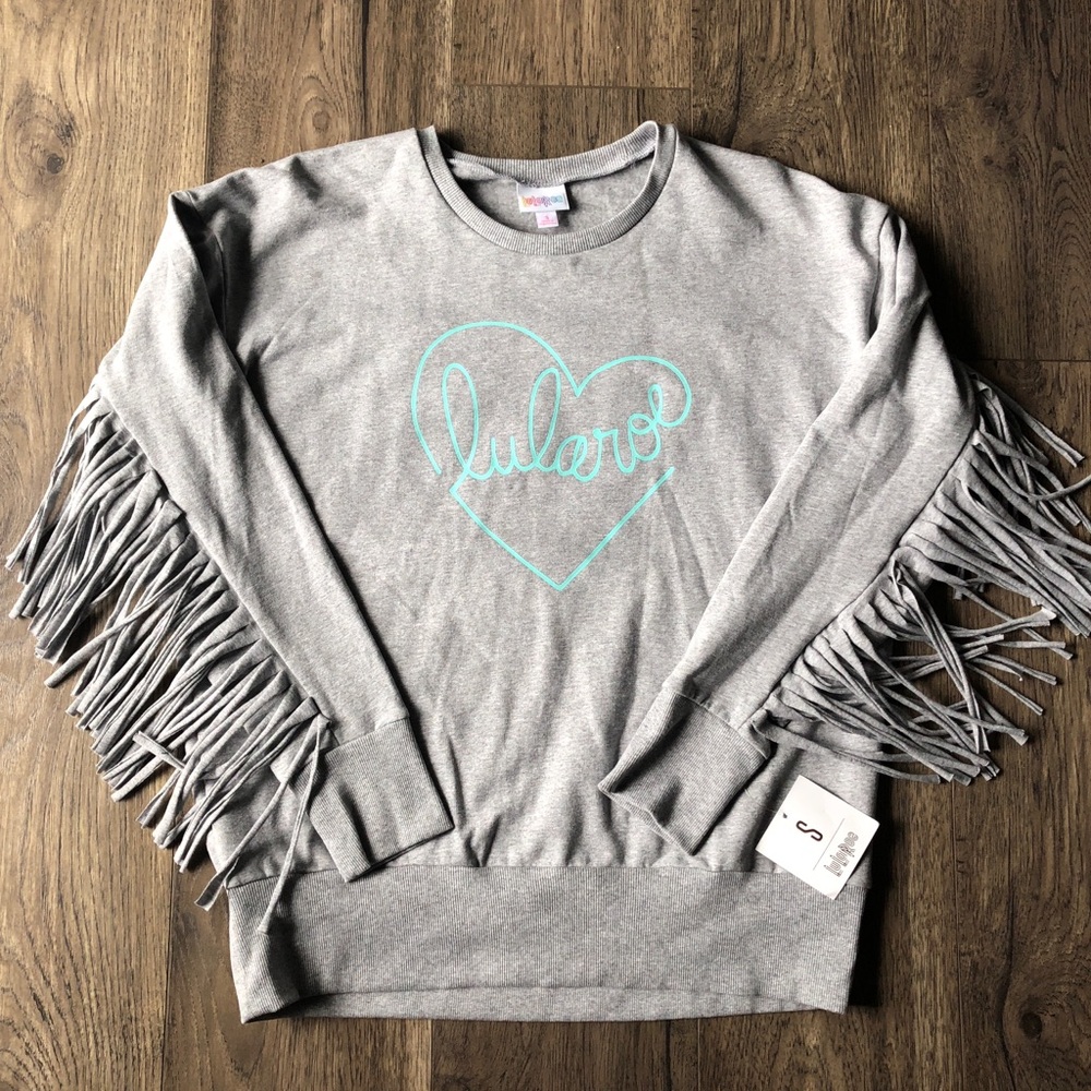 LuLaRoe Fringe Sweatshirt